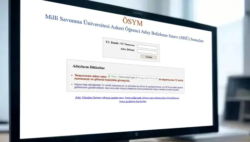 2025 MSÜ Sınav Sonuçları Ne Zaman Açıklanacak? Sorgulama Ekranı Hakkında Bilgiler
