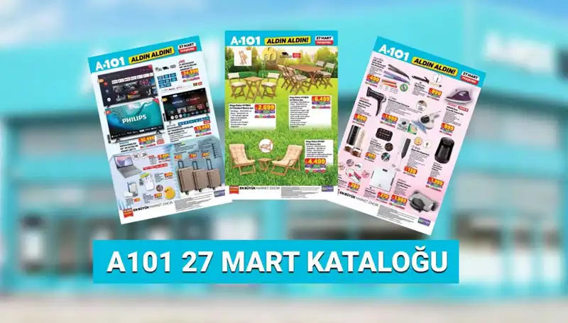 A101 Aktüel Kataloğu 27 Mart: Kaçırılmayacak Fırsatlar Sizleri Bekliyor!