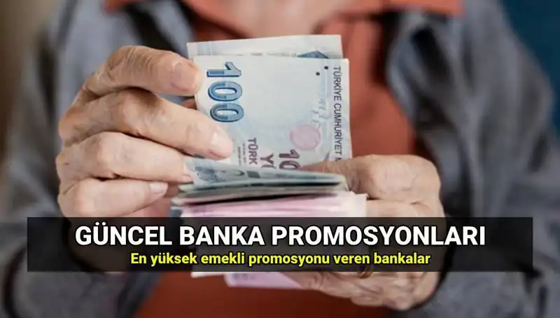 2025'te Emekli Promosyonları: En Yüksek ve En Düşük Tutarlar Hangileri?