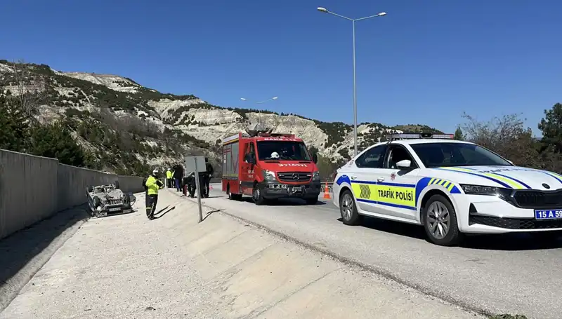 Burdur'da Korkunç Kaza: İki Çocuk İle Dört Yaralı