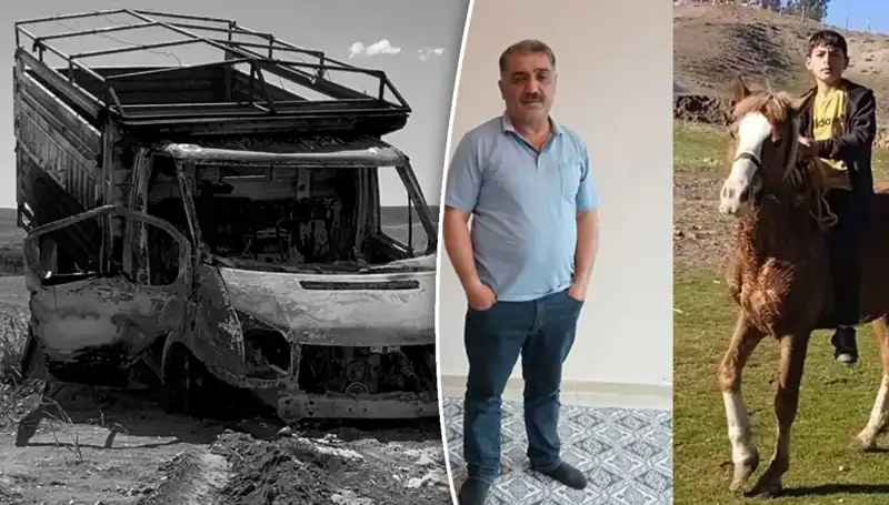 Diyarbakır’da Vahşice Öldürülen Baba ve Oğul Yan Yana Defnedildi