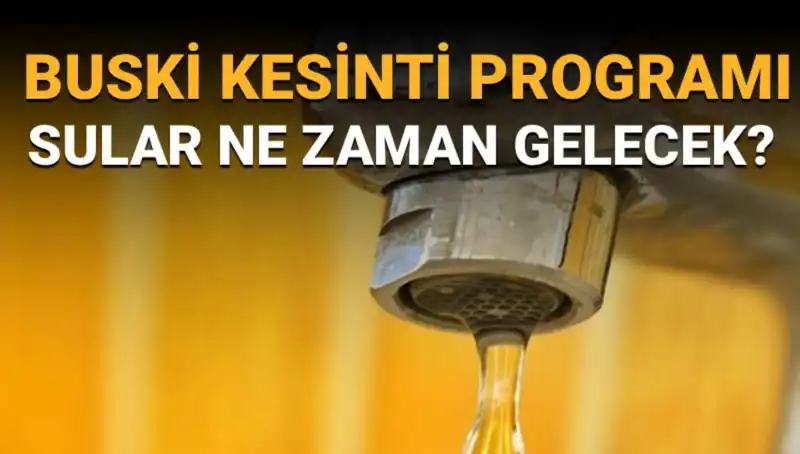 Bursa Nilüfer'de Su Kesintisi Ne Zaman Bitecek? İşte BUSKİ Programı!