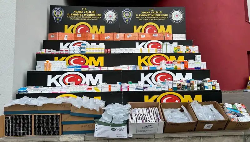 Adana'da Yasa Dışı İlaç Operasyonu: 10 Kişi Gözaltına Alındı