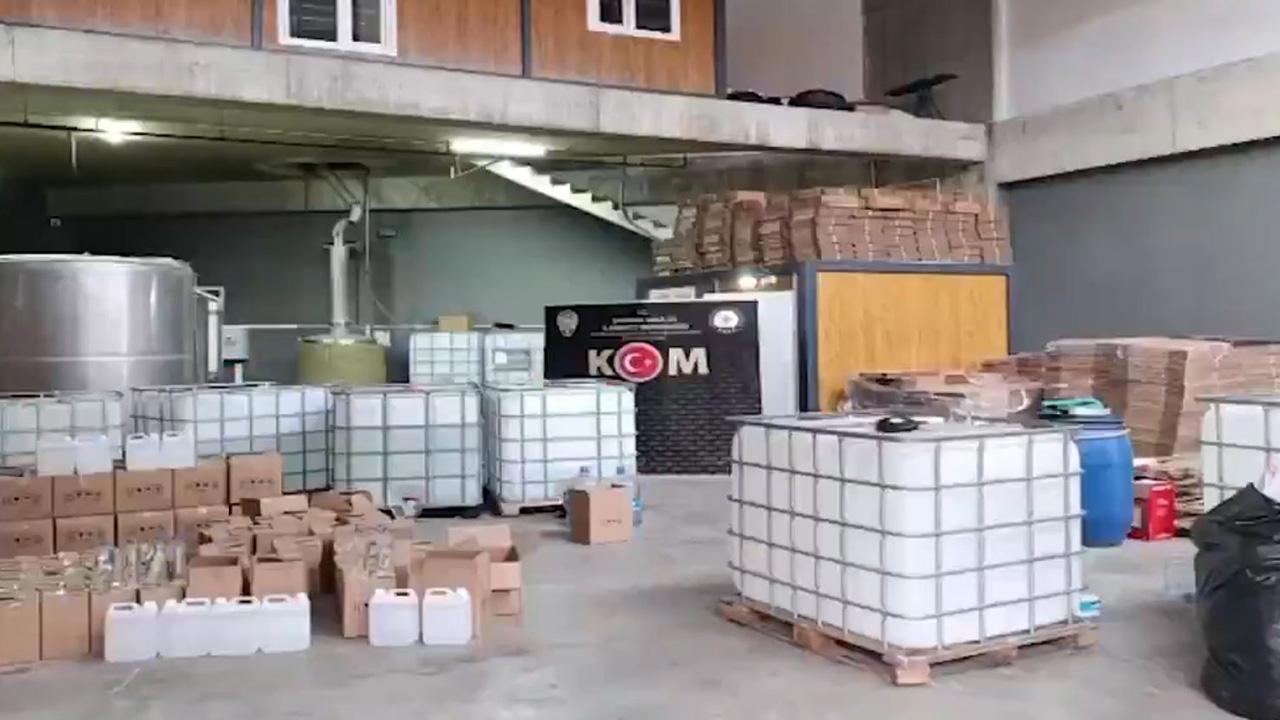 81 İlde Çengel Operasyonları: 137 Bin Litre Sahte Alkol ve Etil Alkol Ele Geçirildi