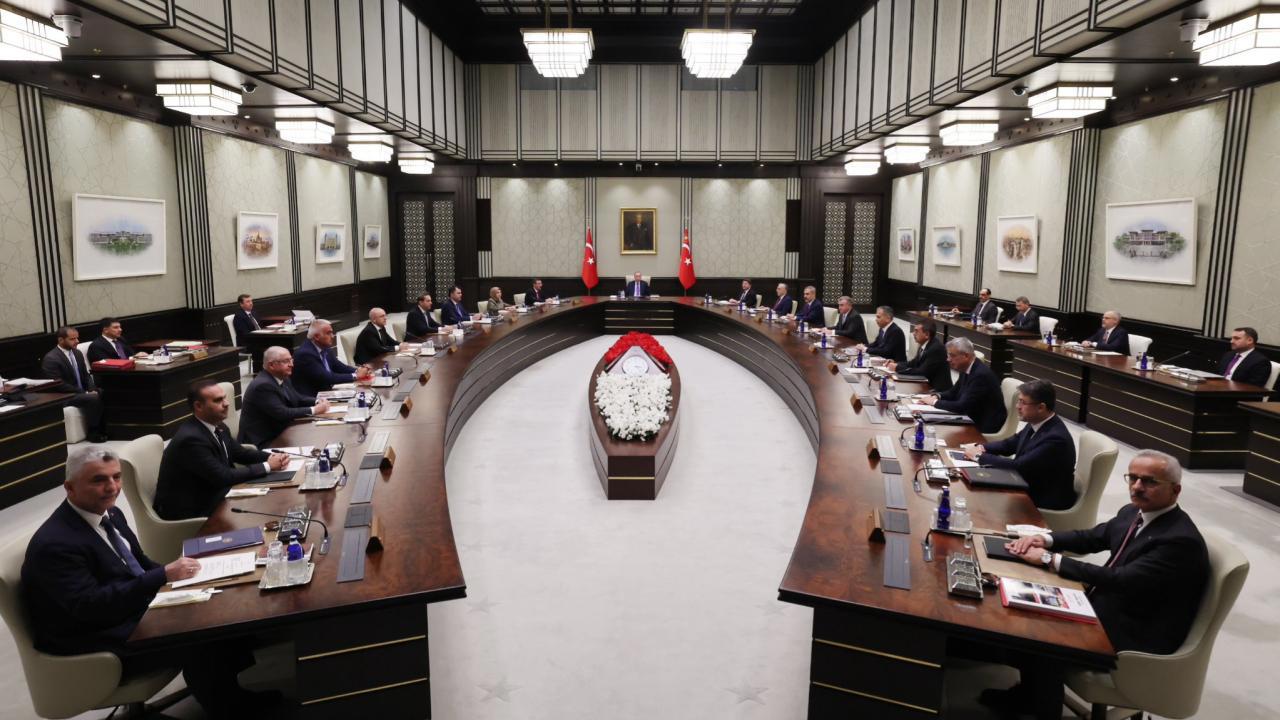 Cumhurbaşkanı Erdoğan Başkanlığındaki Yılın İlk Kabinesi Toplandı