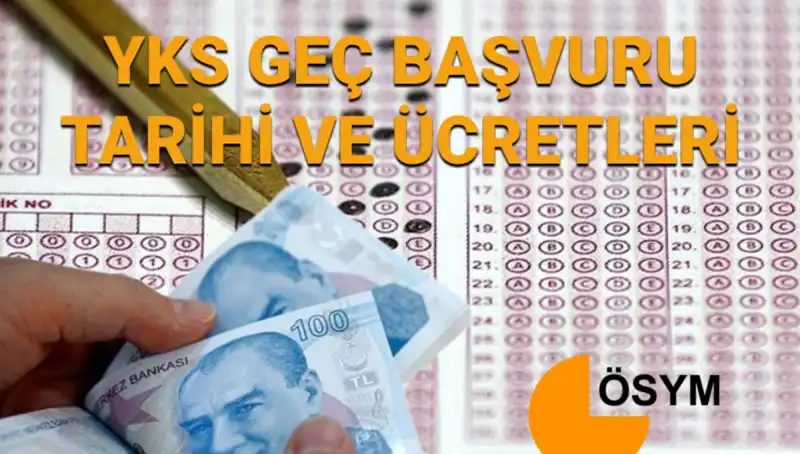 2025 YKS Geç Başvuru Tarihleri ve Ücret Bilgileri Açıklandı!