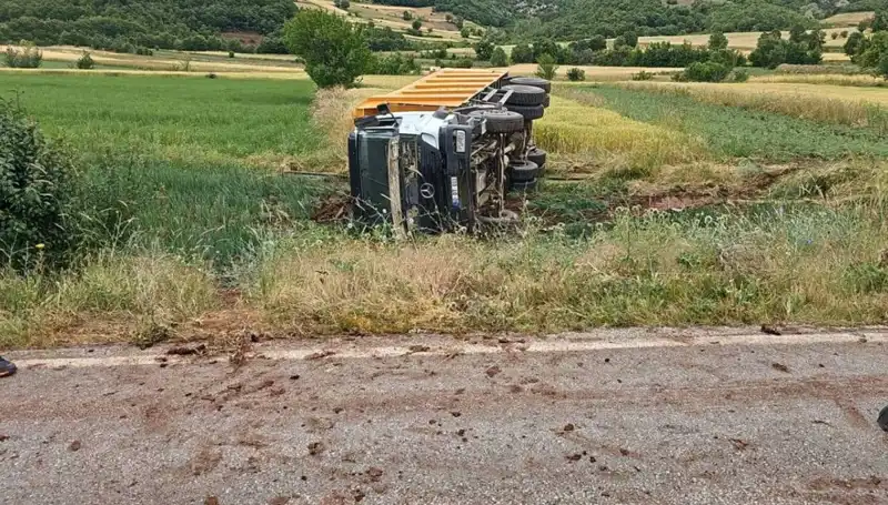 Tokat’ta Faciaya Neden Olan Kamyon Kazası: Sürücü Hayatını Kaybetti