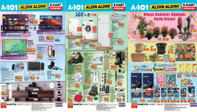 A101 6 Mart Aktüel Ürünler: Elektrikli Süpürge ve Daha Fazlası Sizi Bekliyor!