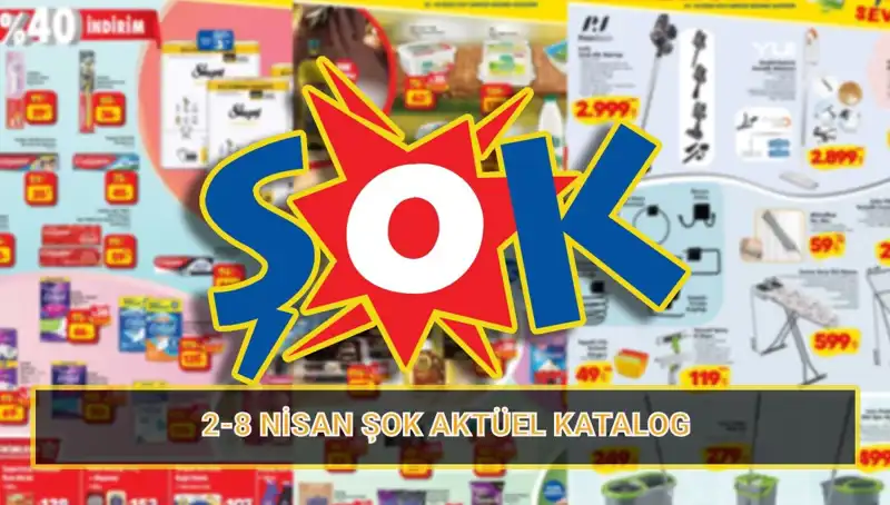 ŞOK’un 2-8 Nisan Kataloğu: Temizlikte Yenilikler ve İhtiyacınız Olan Her Şey Burada!