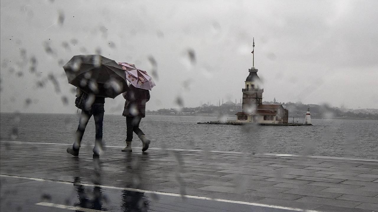 13 İl İçin Sarı Uyarı: Kuvvetli Yağışlar Dikkat Çekiyor