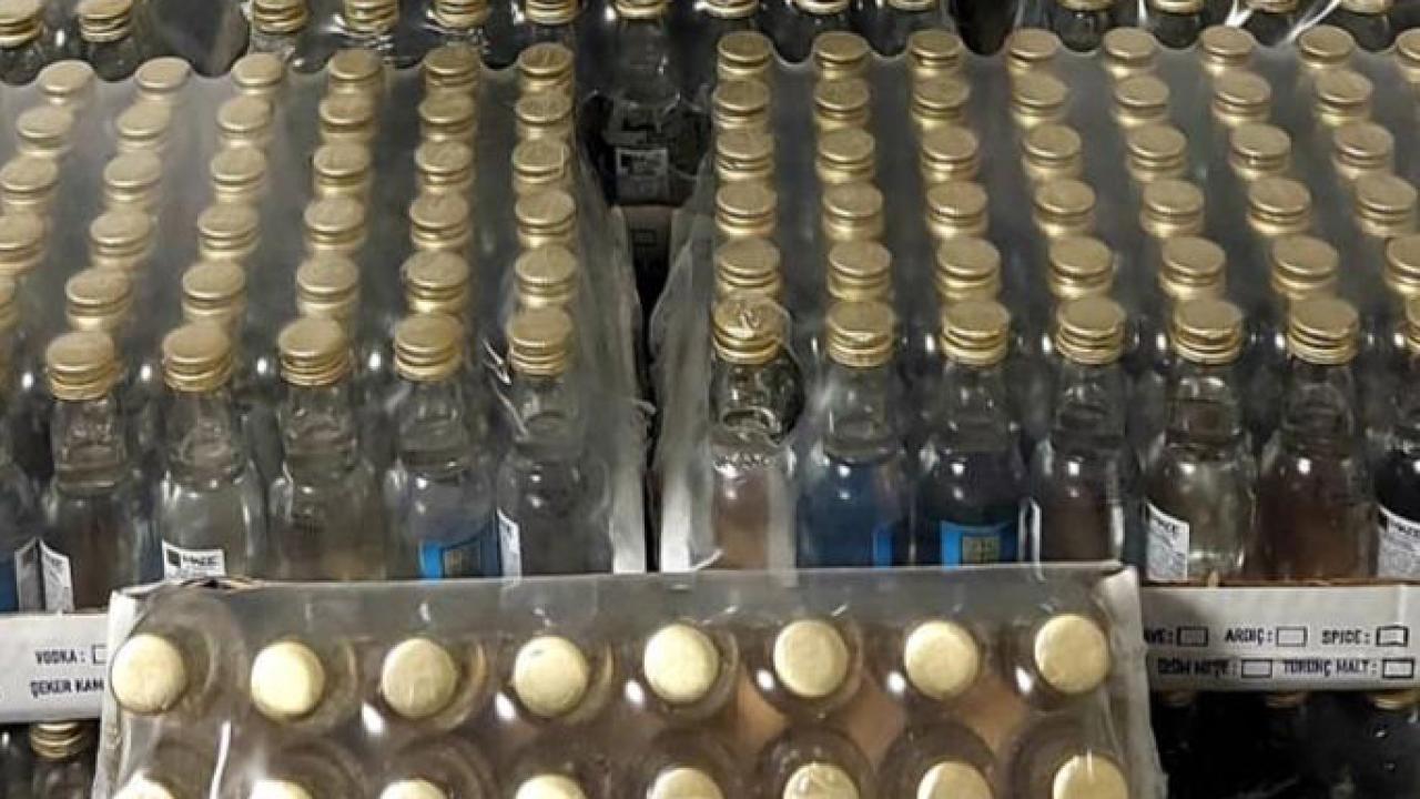 Çengel Operasyonu: Sahte İçki Ele Geçirildi