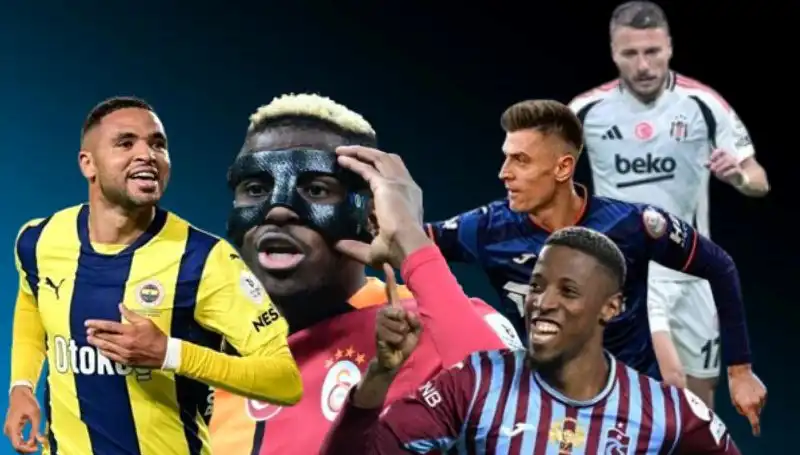 Süper Lig'de Gol Krallığı Rekabeti: Osimhen, Banza ve En-Nesyri'nin Performansları