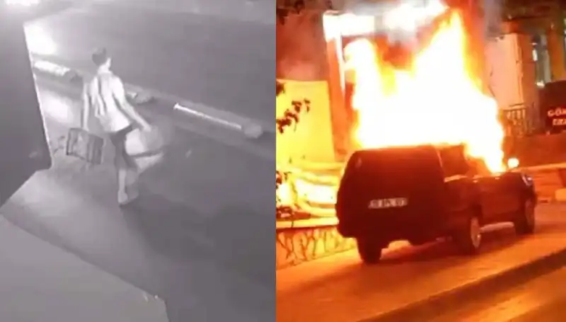 Eşinin Boşanma Kararı Sonrası Şok Edici İntikam: Aracını Yaktı