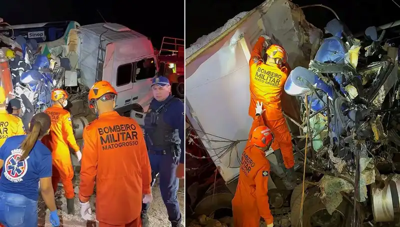 Brezilya'da Feci Otobüs Kazası: 11 Can Aldı, 45 Yaralı