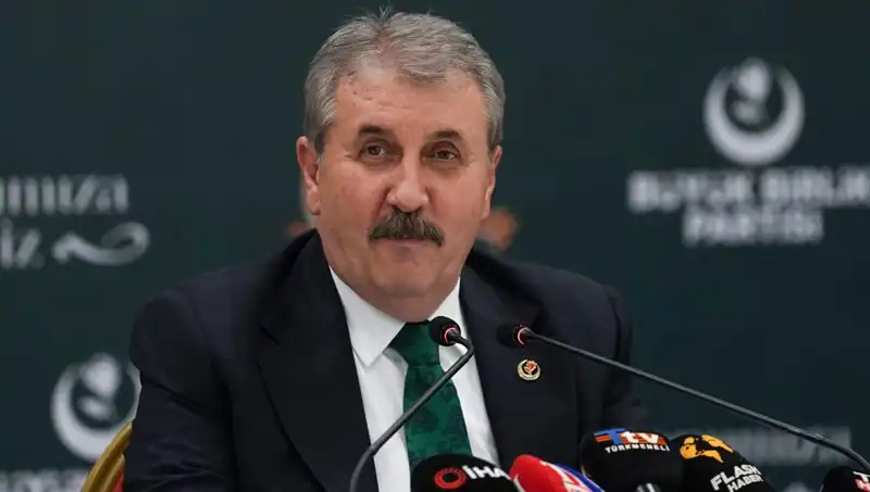 BBP Genel Başkanı Destici'den Dikkat Çeken "Terörsüz Türkiye" Açıklaması