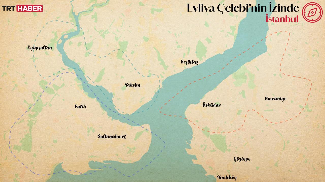 İstanbul'un Gizemli Yollarında Evliya Çelebi'nin Izinde