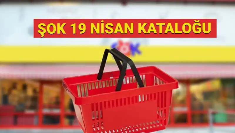 ŞOK Aktüel Kataloğu 19 Nisan: Yeni Ürünlerle Birlikte Müşterileri Bekliyor!