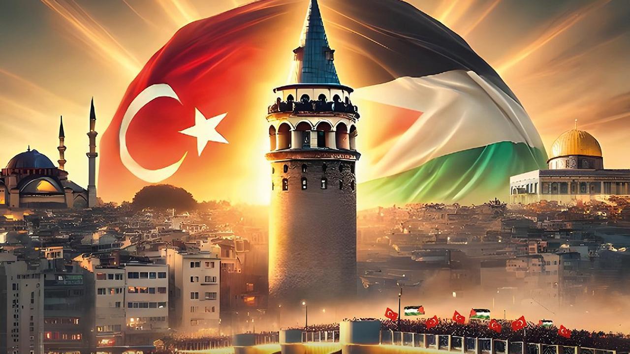 İstanbul Filistin için ses veriyor