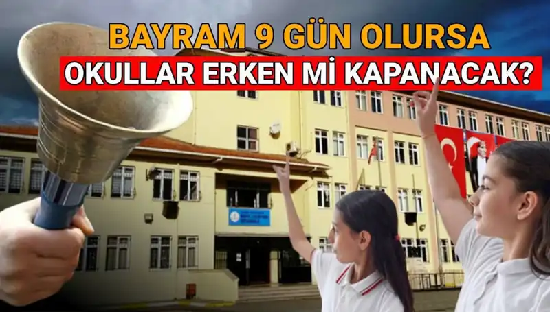 Okullar Ne Zaman Kapanacak? 2025 Yaz Tatili Takviminde Neler Var?