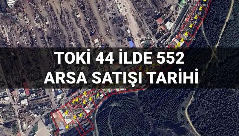 TOKİ'nin 552 Arsa Satışı: İstanbul, Ankara ve Tüm İllere Dağıtım Detayları Açıklandı!